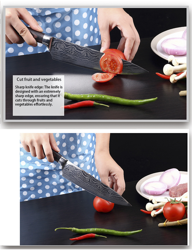 UltraSharp Stainless Steel Chef's Knife
